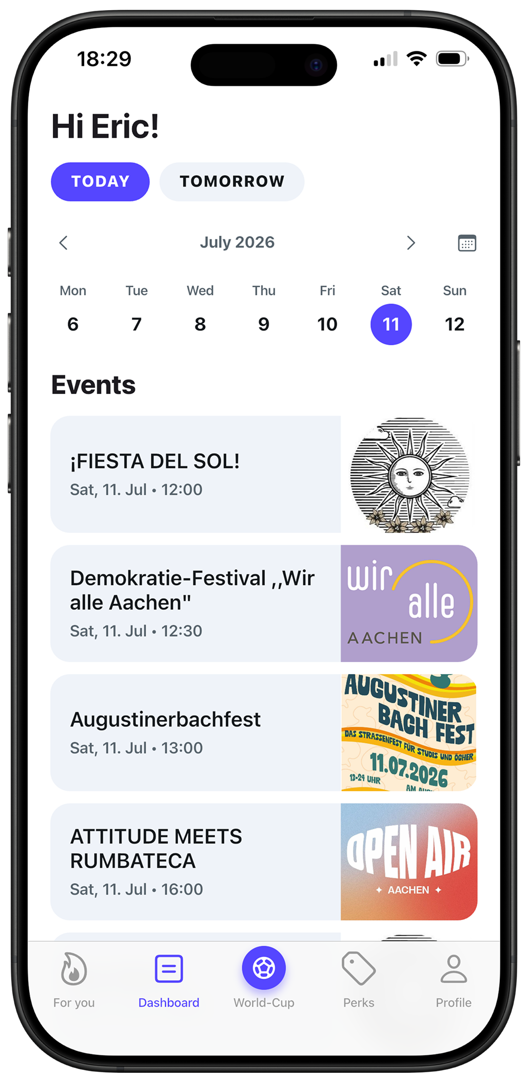 Out App Vorschau